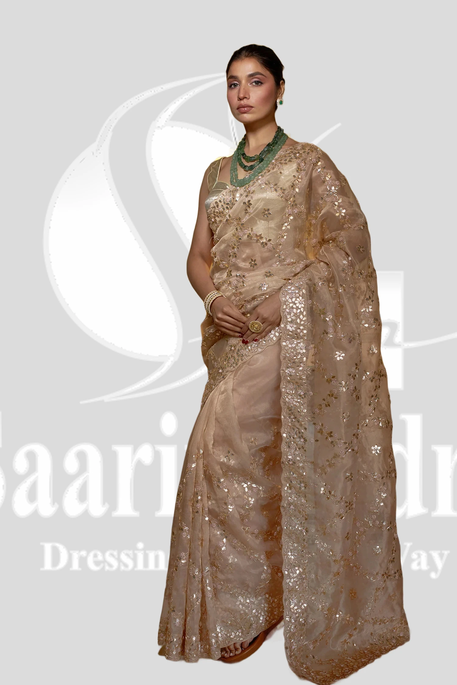 Bridal Saree Design 4
